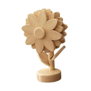 Imagem de Baoblaze Jogo de 4 peças de tapete de mesa de madeira com estampa de, protetor de mesa, porta-copos criativo para decoração de casa, suporte para, E