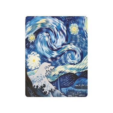 Imagem de xigua Lençol de berço estrelado para meninas e meninos, macio e respirável, adequado para berço padrão e cama infantil 68,5 x 99 cm