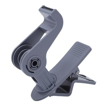 Imagem de Fockety Dispensador de Fita de Mesa, Dispensador de Fita Artesanal Ajustável ABS 360 Graus de Acesso Rotacional Braçadeira de Mesa Ferramenta de Embrulho de Presente para Projetos de (GRAY)