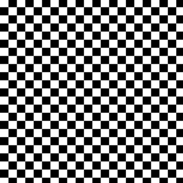 Imagem de Papel De Parede Xadrez Branco Preto Autocolante Sala Quarto