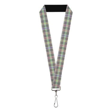 Imagem de Cordão xadrez cinza multi neon