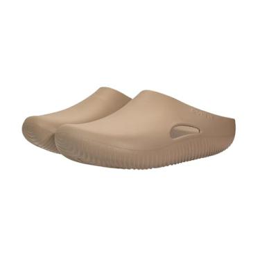 Imagem de CORFLY Chinelo Feminino Ortopédico EVA Nuvem macio e confortável com suporte ao arco e sola antiderrapante palmilha massageadora ideal para casa praia e banho (Khaky, Adulto, 39, Faixa Numérico, BR, 40, M)