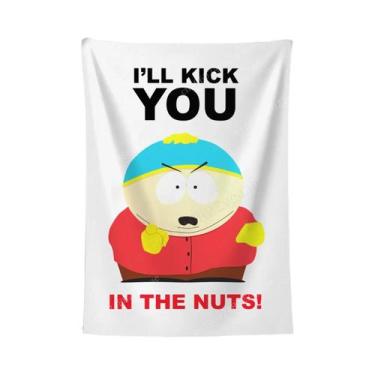 Imagem de Pôster De Tapeçaria Estética De South Park 40x60 Decoração De Quarto T