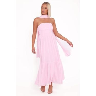 Imagem de Petal & Pup Vestido feminino Celestria-Maxi-Rosa, rosa, 38