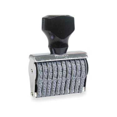 Imagem de Carimbo de numeração, 10 bandas, metal