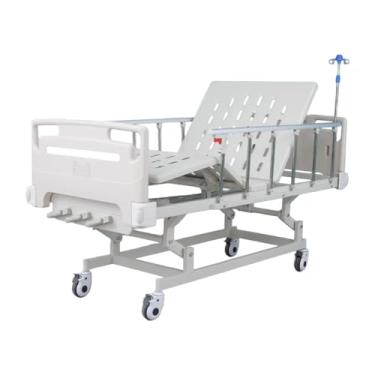 Imagem de Cama Fowler EM Chapa COM Grades E Rodizios E Suporte de Soro PRO3