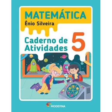 Imagem de Livro - Matemática - 5º ano - Caderno de Atividades - moderna