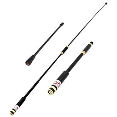 Imagem de balikha Antena Telescópica de Substituição Portátil BNC VHF/UHF com Bandas para IC V82 /