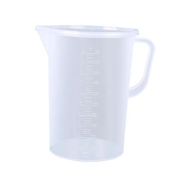 Imagem de WeiLaiKeQi Copo medidor para líquidos, jarra medidora ao calor, recipiente de fácil manuseio, utensílio de cozinha doméstico para, farinha e, 5000ml