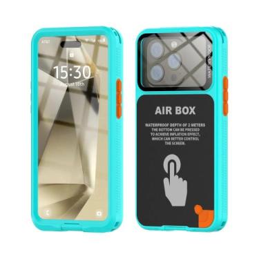 Imagem de Capa De Telefone À Prova d'Água IP68 Para iPhone 16 15 pro 14 13 12, F