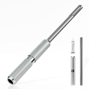 Imagem de Adaptador SDS Max para SDS Max com eixo de extensão de 31,7 cm, graxa incluída, kit de ferramentas de extensão elétrica para ferramentas adaptadas a martelo rotativo, broca e serra de furo