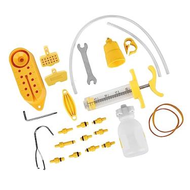 Imagem de Luqeeg Kit de Ferramentas de Sangramento de Freio de óleo Mineral - Troca Fácil de óleo para Todos Os Freios - Diminui a Resistência para Uma Operação Suave - para Ciclistas de Montanha e Ciclistas
