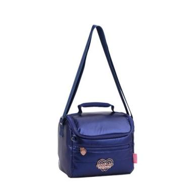 Imagem de Lancheira Térmica Matelassê Feminina Luxo com Alça Ajustável - Seanite