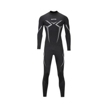Imagem de Roupa De Mergulho Masculina De Neoprene De 3mm Com Manga Longa Ultra E