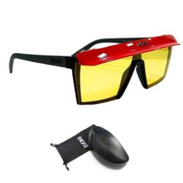 Imagem de Óculos de Sol Evoke Futurah Capstyle AG17 Black Red Yellow-Unissex