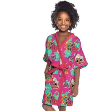 Imagem de Roupão Aveludado Infantil Lol Lepper