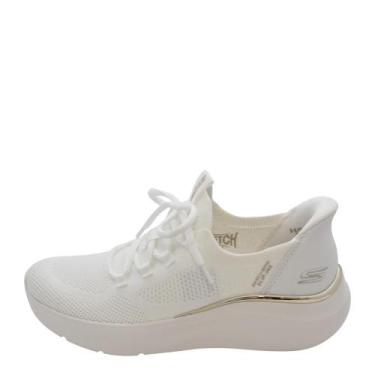 Imagem de Tênis Feminino Skechers Bobs B Love True Delight REF: 117617, Branco, 