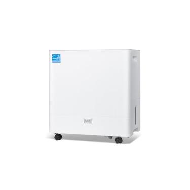 Imagem de BLACK+DECKER Desumidificador para grandes espaços e porões, certificado Energy Star, BD30MWSA, branco