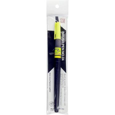 Imagem de Caneta Kuretake Fude Brush Pen Nº 24 Extra Fina Preta