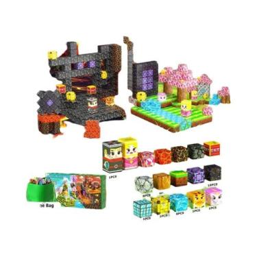 Imagem de Blocos De Construção Magnéticos Montessori Brinquedo STEM Para Criança