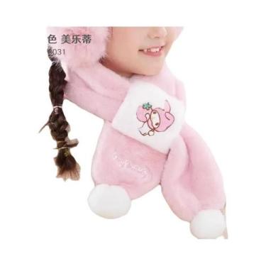 Imagem de Cachecol De Pelúcia Patrulha Canina Para Meninas, Luva Quente De Inver