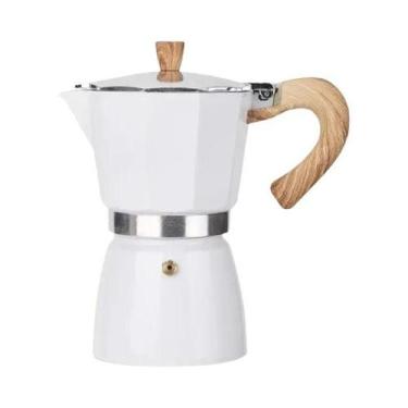 Imagem de Cafeteira Italiana Moka De Alumínio 150/300ML Para Fogão - Utensílios 