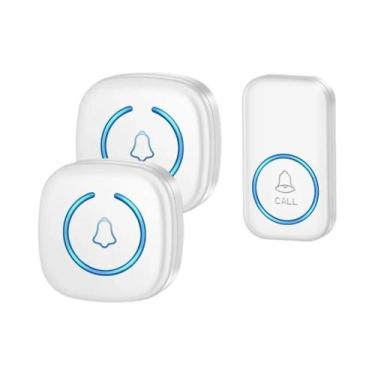 Imagem de Campainha Sem Fio Inteligente Com 60 Toques, Silenciosa, Para Casa E E