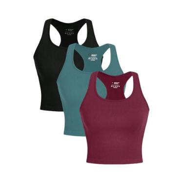 Imagem de Colete Feminino Sem Mangas Para Fitness, Corrida E Esportes, Top De Gi