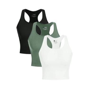 Imagem de Colete Feminino Sem Mangas Para Fitness, Corrida E Esportes, Top De Gi