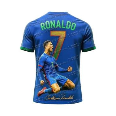 Imagem de Camisa De Futebol Impressa Em 3D Para Homens E Mulheres, Número 7 Rona
