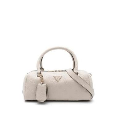 Imagem de Bolsa Guess Cresidia II Box Satchel Verde Claro - PD988808-Feminino