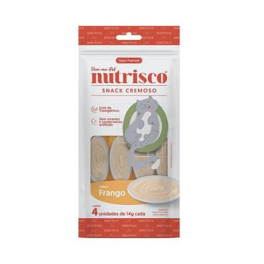 Imagem de Petisco para Gatos Snack Cremoso Nutrisco Sabor Frango 56g