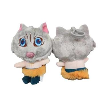 Imagem de Chaveiro De Pelúcia Anime Demon Slayer: Bonecos Akaza, Rui, Iguro, Oba