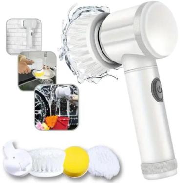 Imagem de Escova de limpeza automática 3 em 1 a pilha - bazar do saara