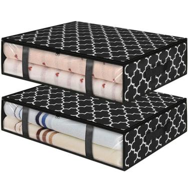 Imagem de Bolsa De Viagem Moderna Com Estampa Floral Preta E Armazenamento - Preta