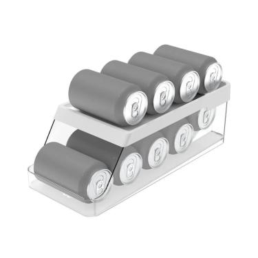 Imagem de Organizador De Latas Para Geladeira Clear Fresh 9 Latas