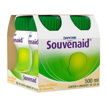 Imagem de Souvenaid Baunilha com 4 Unidades de 125ml cada, 125ml por unidade, Ba