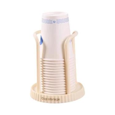 Imagem de Suporte De Armazenamento De Copos Descartáveis De Luxo, Expositor De C