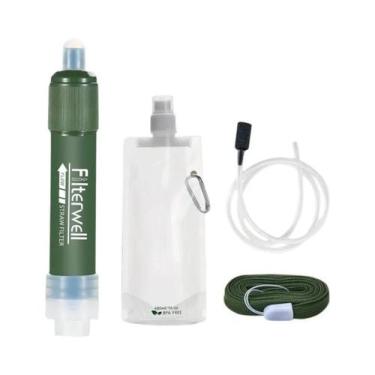 Imagem de Mini Filtro De Água Para Camping, Saco De Purificação De Água Em Fibra