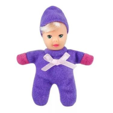 Imagem de Boneca Fofolete Lilás 8 cm - Estrela
