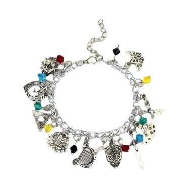 Imagem de Pingente De Joia Zelda: Espada Mestra, Escudo Hylian, Pulseira Olho Sh