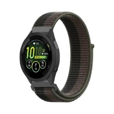 Imagem de Pulseira De Nylon De 20mm 22mm Para Garmin Forerunner Venu 3 Vivoactiv