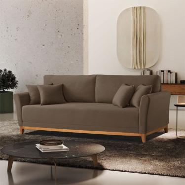 Imagem de Sofa Fixo 160 cm com Braco 10 cm Brasil Meu sofa Online