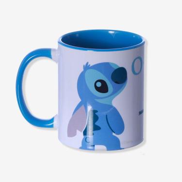Imagem de Caneca Pop Stitch Ohana – Disney para Café em Porcelana com Estampa em Alta Qualidade Uso Diário Branco Lilo e Stitch