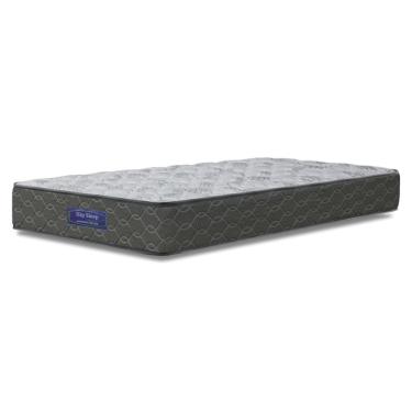 Imagem de Colchão Solteiro Ortopédico Espuma D33 Hiper 88x188x19cm Apolo Cinza