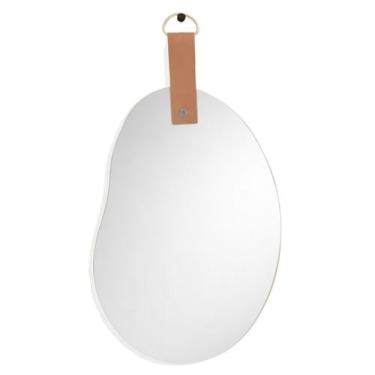 Imagem de Espelho Orgânico Oval com alça 20x30cm - Supertem