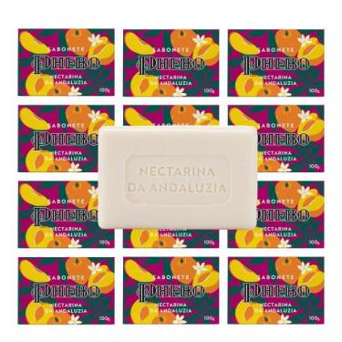 Imagem de Kit 12 Sabonete Phebo Granado Nectarina da Andaluzia Glicerina Vegetal
