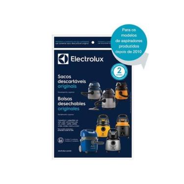 Imagem de Saco Original Electrolux A10 / Flex CSE10 Kit 3 Und