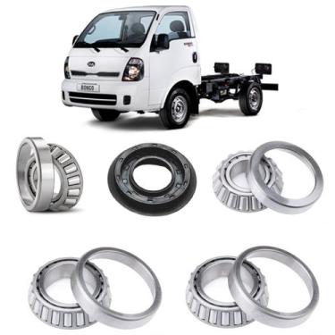 Imagem de Rolamentos Diferencial Traseiro Kia Bongo 2004 até 2016 Kit - AD Parts