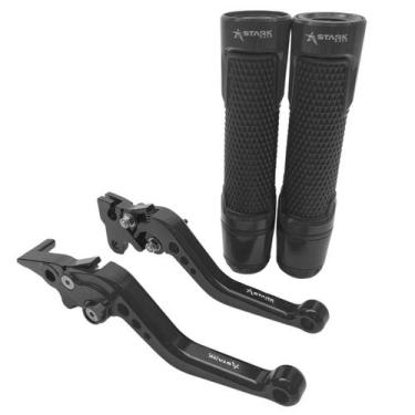 Imagem de Kit Manete Manopla Honda Cbx250 Twister 01 A 08 Cb300r Strada - Stark 